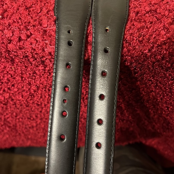 Onyx Brighton Black Leather and Silver Belt Men’s Size 42” (Bundle of 2) - Picture 13 of 13